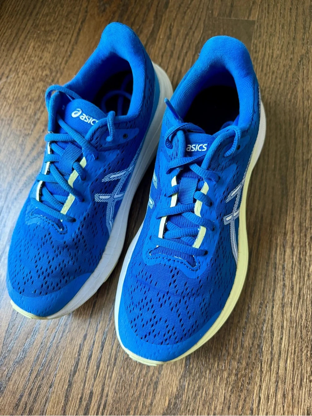 ASICS GT-1000 13 GS Grade School Running Shoes Blue Youth Size 5.5 EU 38